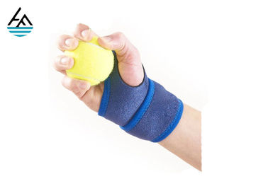 ประเทศจีน Bule ยกน้ำหนักข้อมือ Wrist Bandage กับมือ Grips Pads โรงงาน